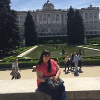 At the royal palace in Madrid 