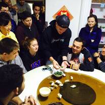 Cooking traditional dumplings! 