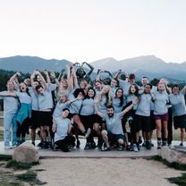 Winterline students and staff in Estes Park, CO