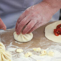 Cooking class in Georgia