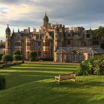 The beautiful countryside manor of Harlaxton College
