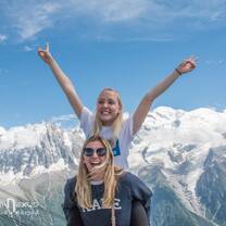 Students at Mont Blanc