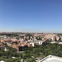 city view of Madrid, Spain