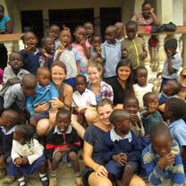 kindergarten where volunteers get their happiness with the beautiful angles 