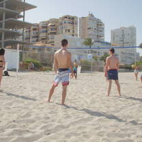 people playing Beach Volleyball