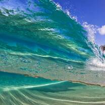 big blue wave