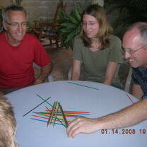 Students playing
