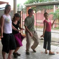 Dancing lessons at school