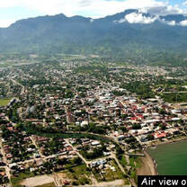 Air View of La Ceiba
