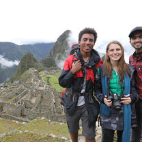 A visit to Machu Picchu during our term in Peru