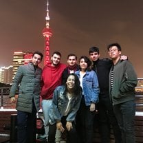 7 of us, all from different countries! 