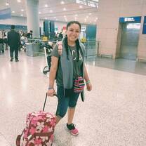 female traveler