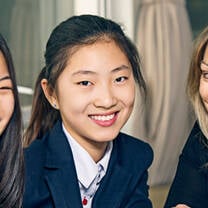 Teacher and Chinese students