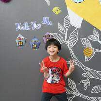 Taiwanese child smiling at camera
