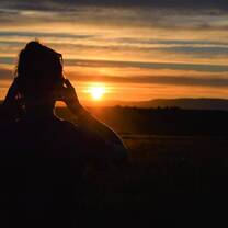A sunset like no other...