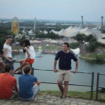 Exploring Olympic Park in Munich, Germany