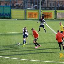 guys playing football