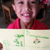 A card for teacher 