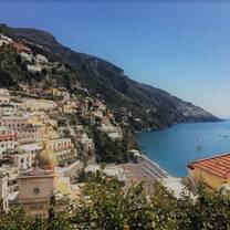 View over Positano