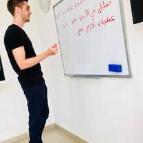 guy at whiteboard