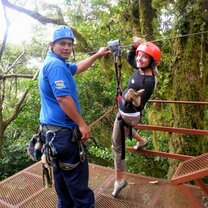 Monteverde Cloud Forest ziplining, ISA Costa RIca