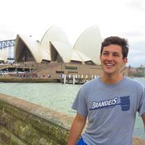 Guy at the Sydney Opera House.