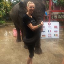 Elephant hugs!