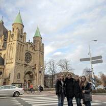 First day of class; a walk, a chat and some sight seeing!