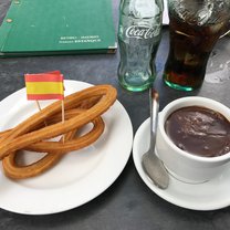 Churros con Chocolate