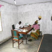 Three persons inside a room.