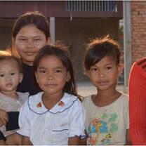 mother and the kids
