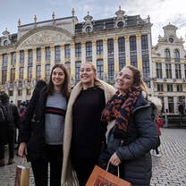 Weekend trip to Brussels (yes, that bag is full of Belgian chocolate)