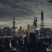 Shanghai Night time Metropolis