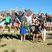 IES Abroad Students in Cape Town 