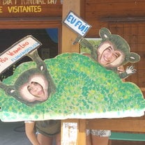 At an animal sanctuary in Florida 
