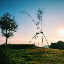 Morning in the Nepali village