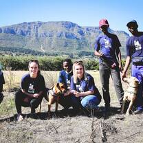 Participants in Bridging Gaps Internships in Cape Town