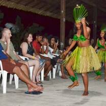 Indigenous dance in the Amazon Expedition