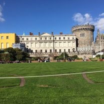 Dublin Castle and original location of the Black Pool 