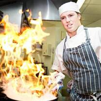 a chef cooking inside the kitchen
