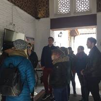 group of people talking to each other