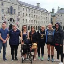 Group of students posing for a photo.