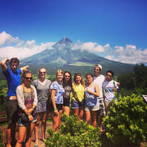 Trekking to the top of Bulusan...