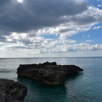 The views of the ocean in Cocodrilo were always breathtaking