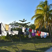 doing laundry in Cocodrilo