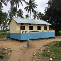 Finished school toilets (took 3 months to complete)