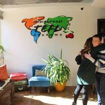 Man and woman hugging each other
