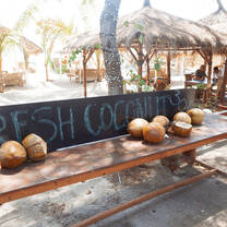 Fresh coconuts