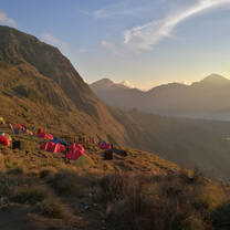 Lombok mountains
