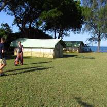 Tents in with a view